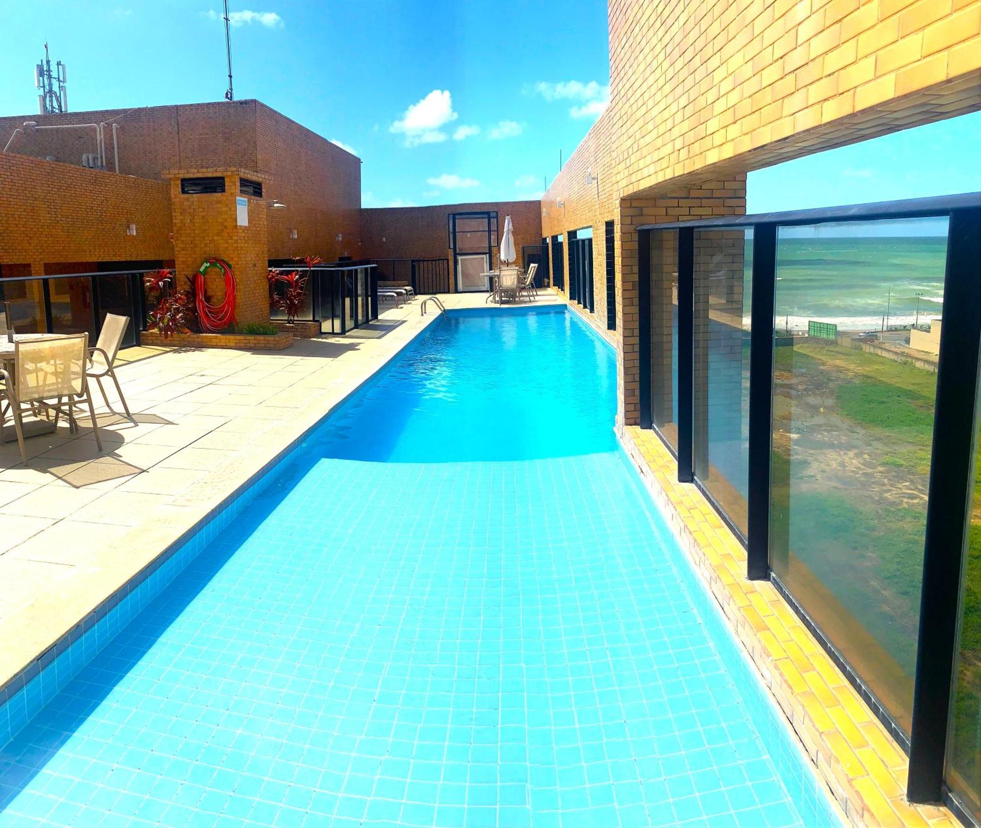 Apartamento 50M Praia- Piscina - Vista Mar - Academia - Maceió Εξωτερικό φωτογραφία