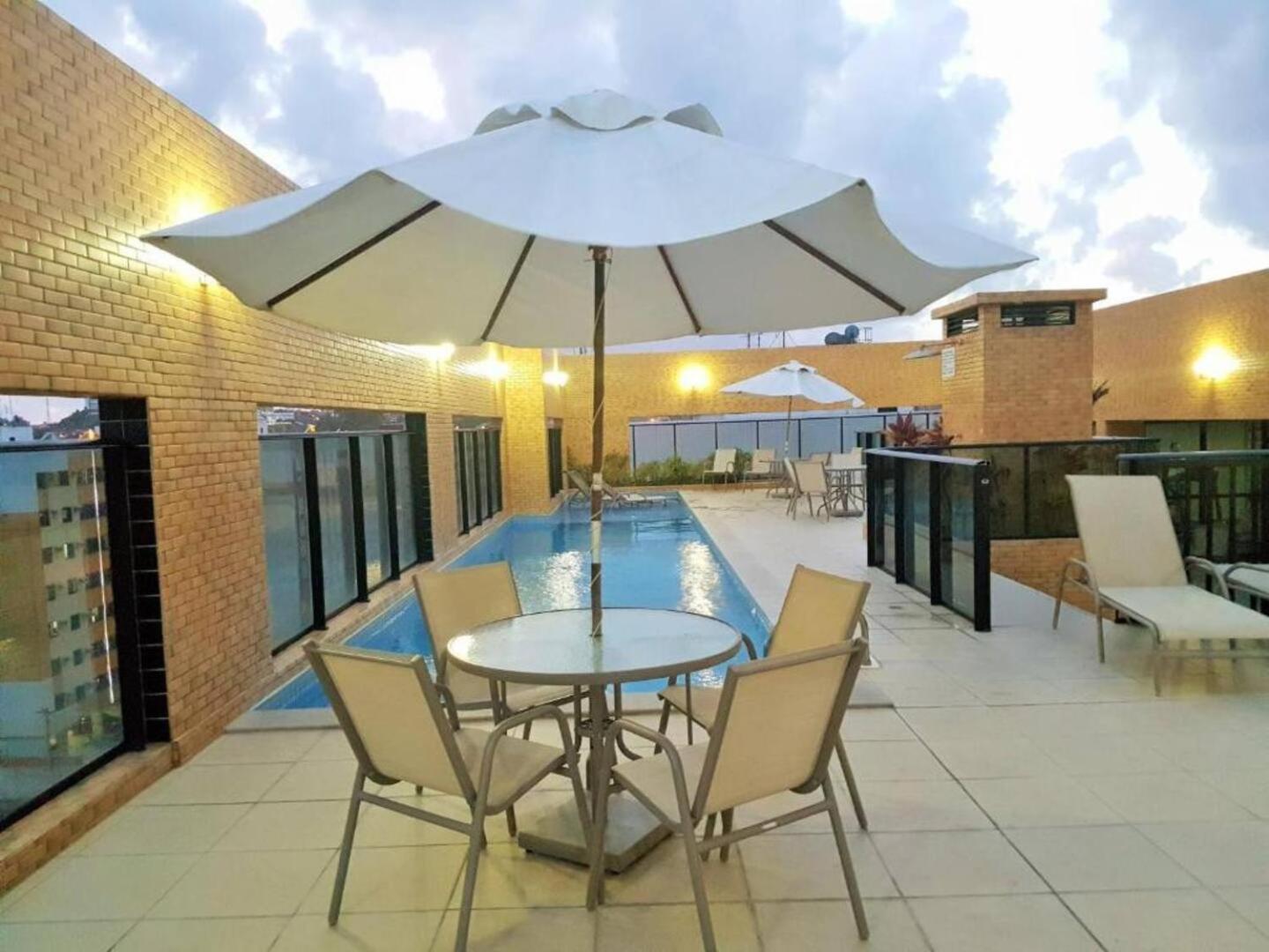 Apartamento 50M Praia- Piscina - Vista Mar - Academia - Maceió Εξωτερικό φωτογραφία